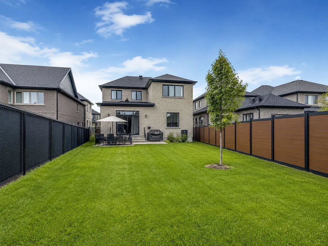 How to Create Backyard Privacy This Summer with Chainlink & Composite Fences