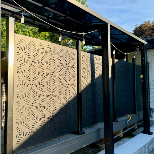 Custom Aluminum Privacy Screens