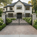 Grandview Geometric Driveway Gate | G126