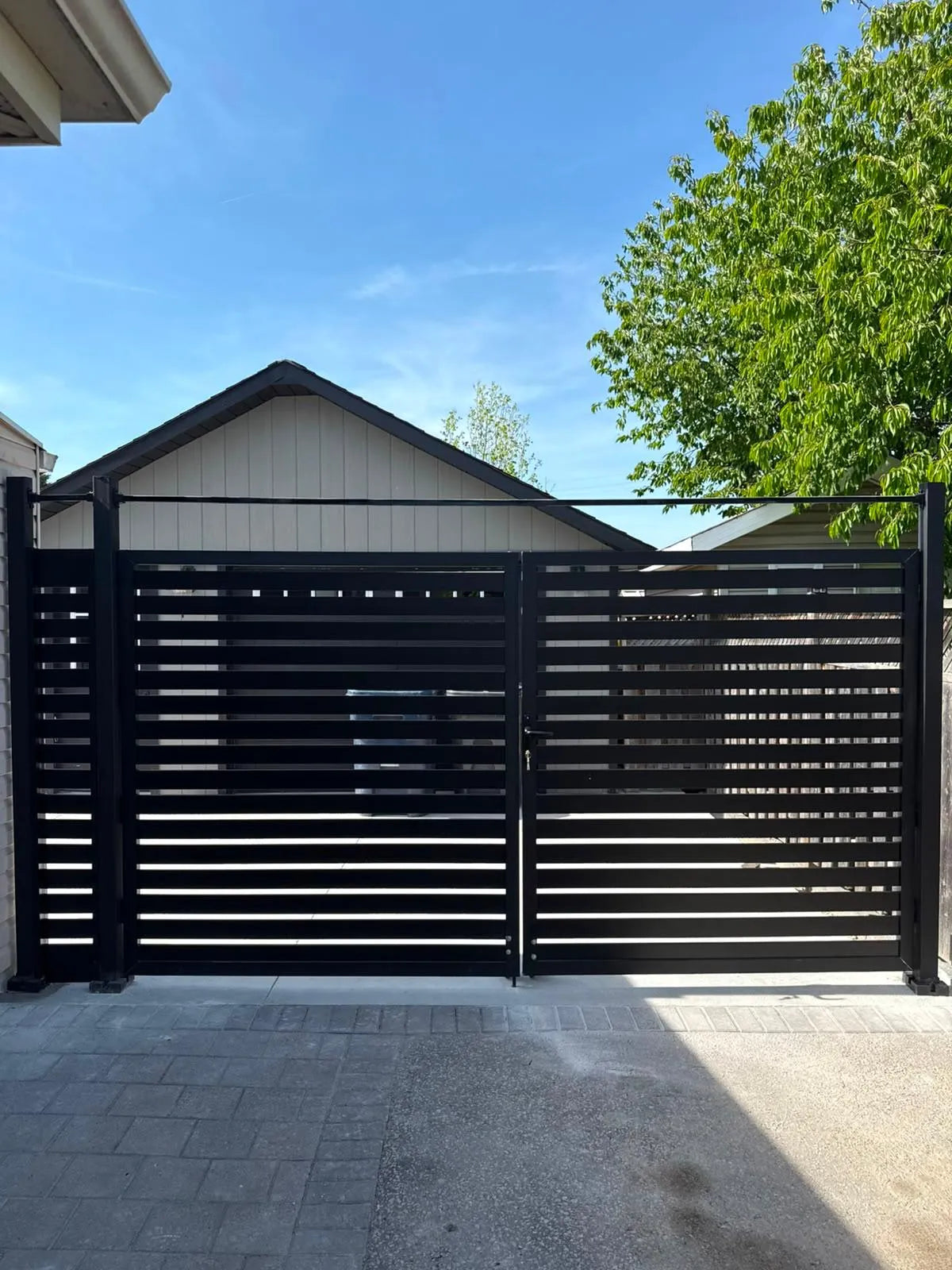 Aluminum Driveway Gate